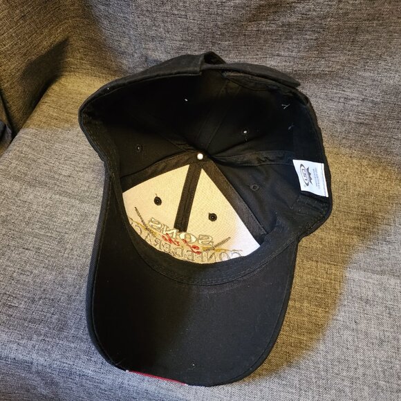 Capsmith Black Embroidered Sons Of The Confederacy Rebel Flag Hat - Picture 7 of 8